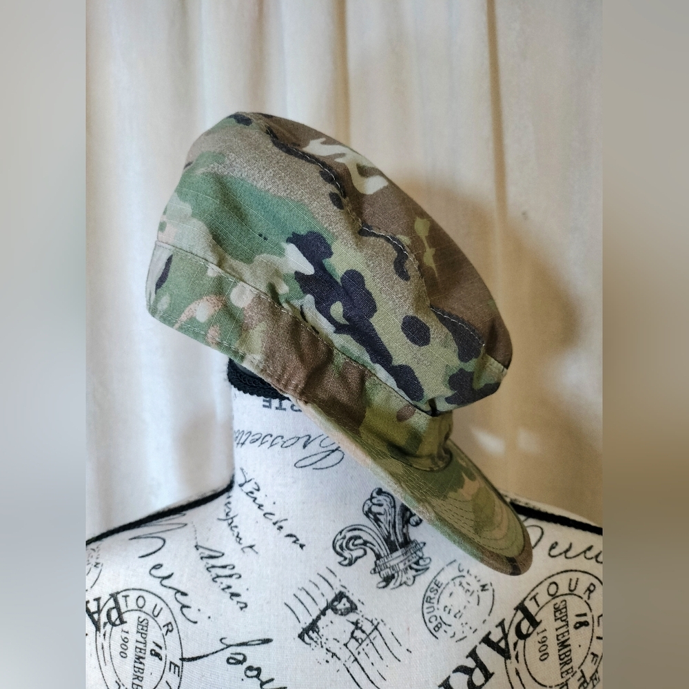 Unisex Military Camouflage Patrol Cap OCP. Size 7.5 - Picture 4 of 6